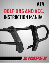Instructions Bolt-on and Accessories