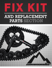 Fix Kit and Replacement Parts (Commander Tracks)